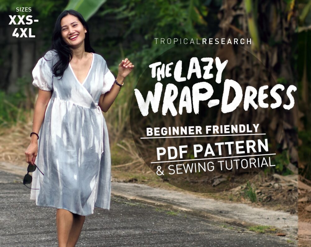 lazy wrap dress cover image