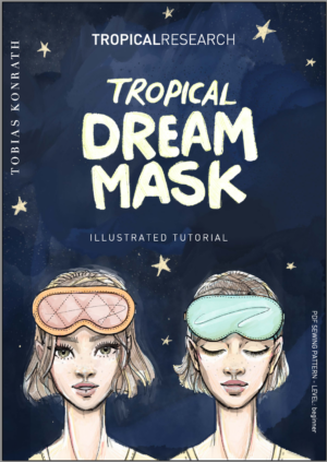 tropical dream mask cover image/illustration